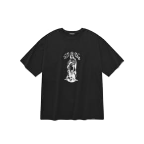 SP SAINT ANGELES T SHIRTS-BLACK