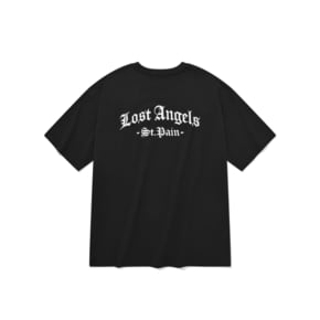 SP SAINT ANGELES T SHIRTS-BLACK