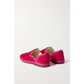 Friulane Velvet Slippers 푸시아