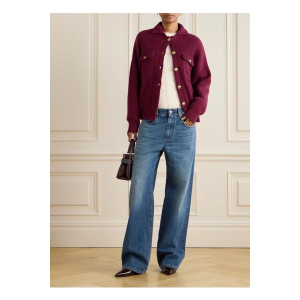 브루넬로쿠치넬리 로우라이즈 와이드 진 46376663162854308