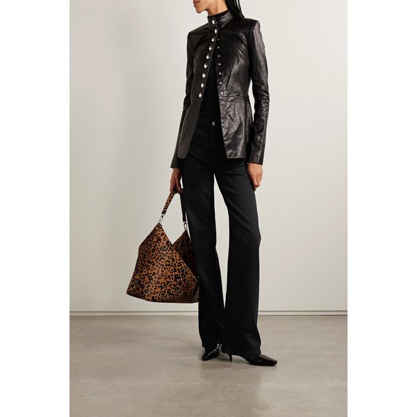 아니나 하이웨이스트 와이드 진 33인치 블랙 46376663162944741