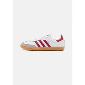 4337466 adidas SAMBA OG UNI - Trainers footwear white/collegiate burgundy