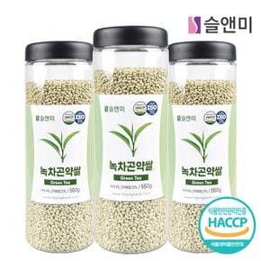 HACCP인증 녹차곤약쌀 550g X 3개