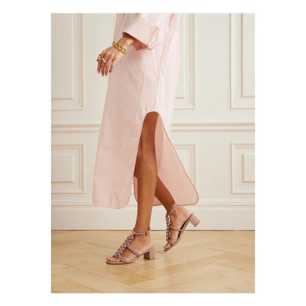 카푸아 45 위빙 가죽 샌들 1647597336678357