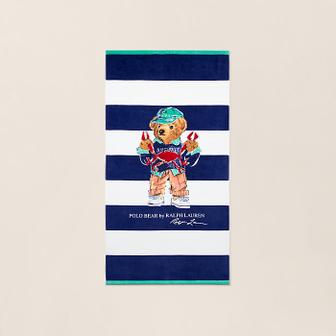 폴로 랄프 로렌 랄프 로렌 시사이드 폴로 베어 비치 타월(HMPOBATH1420065410)