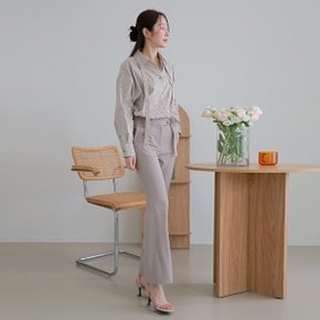 [최초가 49,900원][르포엠]탈리아 부츠컷 슬랙스 팬츠