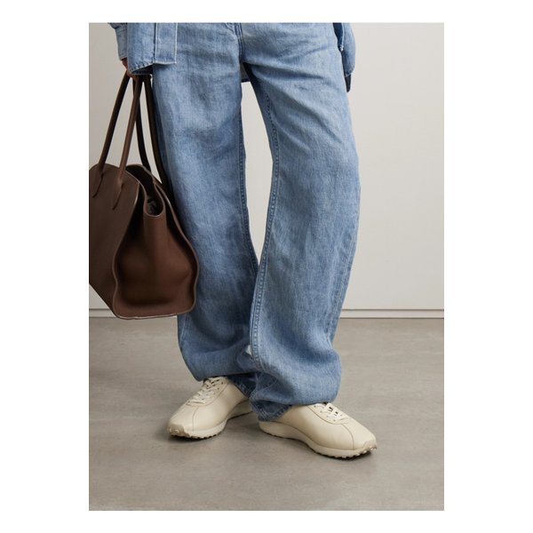 미카 가죽 스니커즈 아이보리 1647597359104619