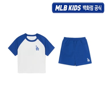 MLB키즈 (백화점공식) 25SS 바시티 토들러 티셔츠세트 7AS1BB153-07BLS