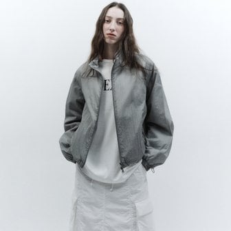 인사일런스 쉬어 패디드 점퍼 LIGHT GREY