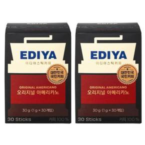 이디야 오리지널 아메리카노 30T ( 1g x 30개입 ) x 2개