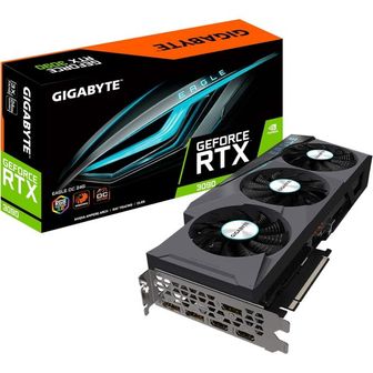  미국 기가바이트 그래픽카드 Gigabyte GeForce RTX 3090 EAGLE OC 24G Graphics Card 3x WINDFOR