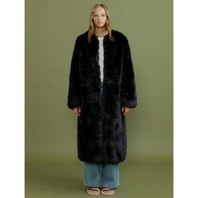 CERA 2way fur coat [black]