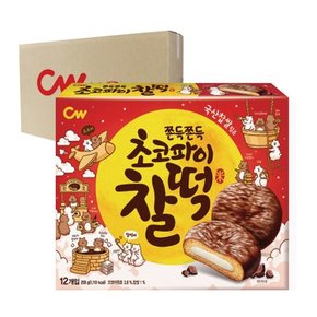 청우 찰떡초코파이 258g 10개입 [박스]