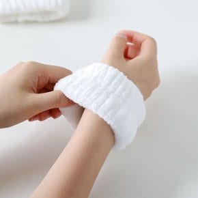 세안 손목밴드 물흐름방지 극세사 손목세안밴드 헤어 세수 팔목 물흘러내림