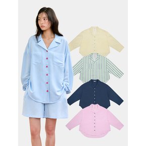 BASIC Womens Pajama Set_Short Pants