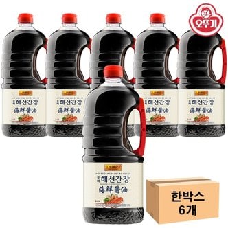  이금기 중화해선간장 1.75L x 6개