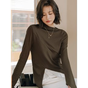 LS Half Turtle Neck Long sleeve Knit_2 Colors