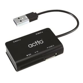 카드리더기 USB 2.0 3포트 허브 SD카드 T-Flash 슬롯