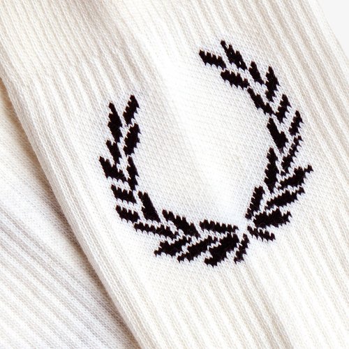 [본사정품] 프레드페리로렐 리스 자카드 삭스 (L59) CFPU2438132-L59