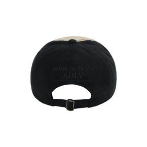 WE WERE HERE TWO TONE BALL CAP BLACK WEWERE 볼캡 블랙