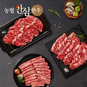 한우 1++(7)등급 특수부위세트 살치살 150g+부채살 150g