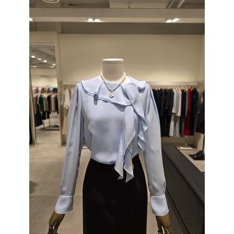 지고트 [파주점] 프릴 디테일 플로우 블라우스 JR3A0BL173