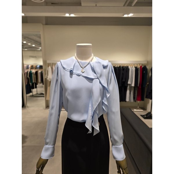 [파주점] 프릴 디테일 플로우 블라우스 JR3A0BL173