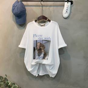/ (신상 무료배송)프주 레터링 프린팅 오버핏 반팔 티셔츠 3color