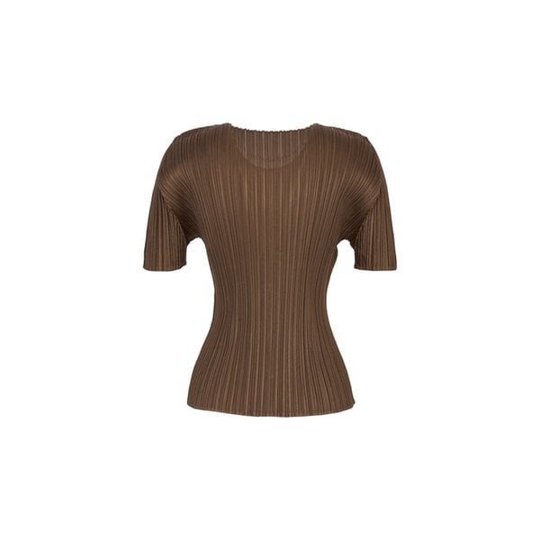 PLEATS PLEASE ISSEY MIYAKE 플리츠플리즈 이세이미야케 여성 반팔티셔츠 PP66 JK403 44