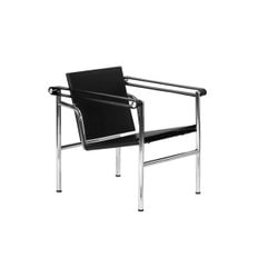 [Cassina 공식수입원] 1 Fauteuil Dossier Basculant Armchair (Black/Black or Chrome)