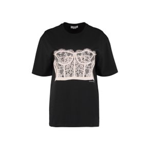 [알렉산더 맥퀸] T shirt 689062QZAFC_0541 black