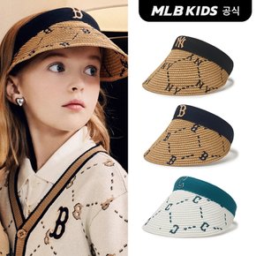 (공식)24SS 다이아 모노그램 직자수 라피아 썬캡 (3color) 7ASCMD143