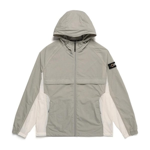 [여주점] N242UJP060 펄렉스 경량 컬러블록 바람막이 베이지