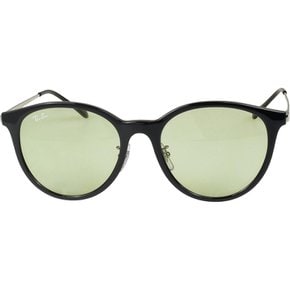 [레이반] 선글라스 RB4334D BLACK FrameLIGHT GREEN Lens 55 유니섹스 어른 캐주얼