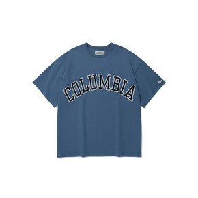 COLUMBIA ARCH LOGO S/S T-SHIRTS 프렌치블루