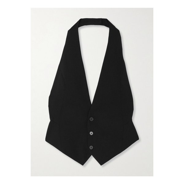 페타르 페트로브 이비던스 울 블렌드 트윌 홀터넥 베스트 1647597324979001