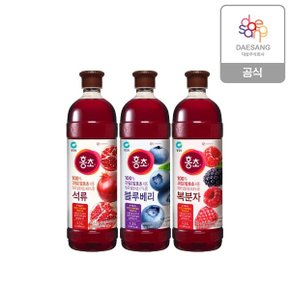 홍초 1.5L 3종(석류블루베리복분자) 2개 골라담기