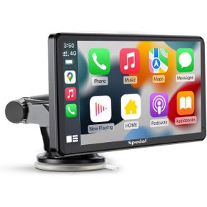 독일 카플레이 모니터 Spedal NaviCam 796W Wireless Apple CarPlay Android Car PoRtAble Radio