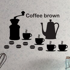 생활스티커_Coffee brown