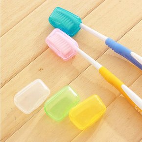 /느낌상점 휴대용 여행 칫솔 캡 케이스 뚜껑 5p 세면도구 커버