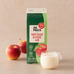 750억 유산균 요구르트 750ml 사과