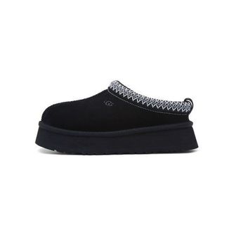 UGG 스티치 칼라 플랫폼 슬리퍼 (타즈) W - 블랙 1122553BLK 108539536