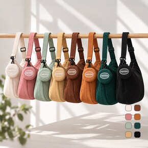 코듀로이 호보 숄더백 NKA63 BS 53_P441136362