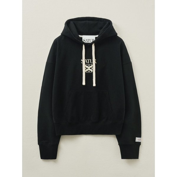 아페로 포켓 후드 티셔츠_블랙