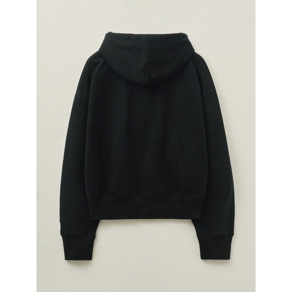 아페로 포켓 후드 티셔츠_블랙