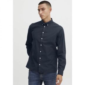 4076411 Casual Friday ANTON OXFORD - Shirt navy blazer