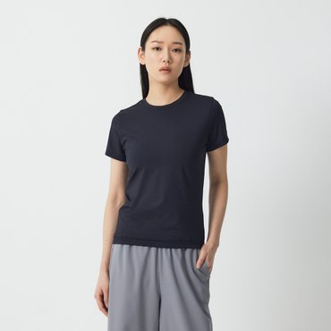 JAJU 여 액티브 슬림핏 반팔 티셔츠   J11N901111