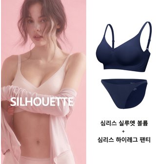 EBLIN [에블린][심리스 SET] 실루엣 브라1+하이레그팬티1 EBBRF2316M/EBBRF2306M