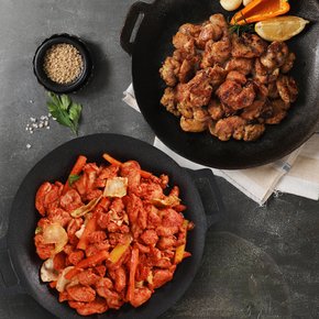 [춘천닭갈비] 순살 춘천닭갈비 500g + 간장닭갈비 500g
