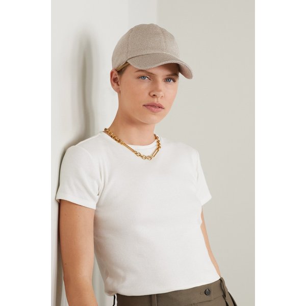 카스피안 실크 피케 베이스볼 캡 베이지 29419655931698645